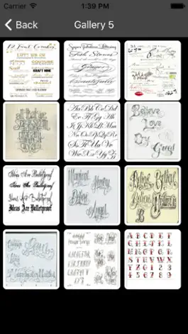 Game screenshot Tattoo Fonts hack