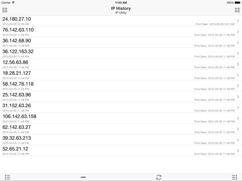 IP Utility: Track & Share IP Address iPad screenshot 4 - Utilities app