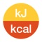 The fastest and easiest converter for kJoule and kcal