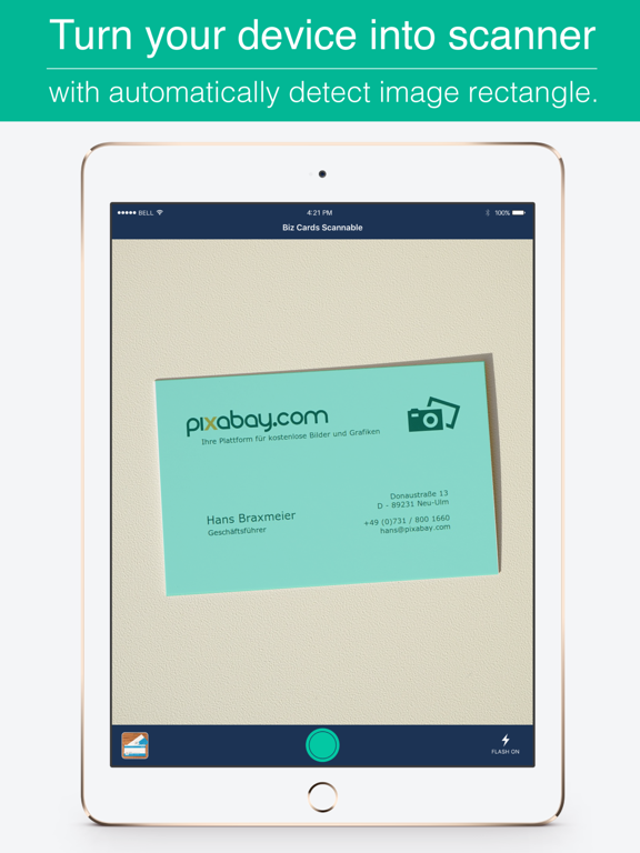 Screenshot #4 pour Biz Cards Scannable - Business Card Scanner Free & Receipt Organizer, Carnet de note + OCR Scanning
