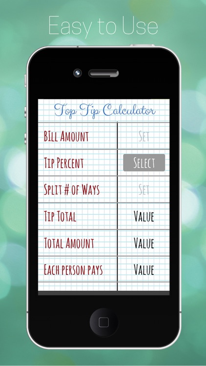 Top Tip Easy Calculator