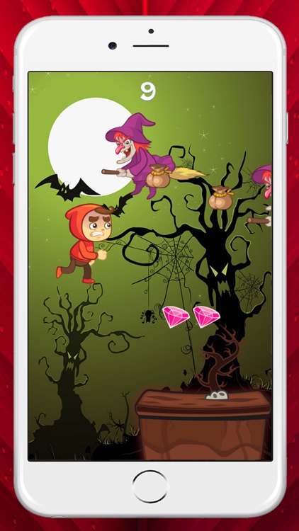Halloween Frog Run Game for Kids