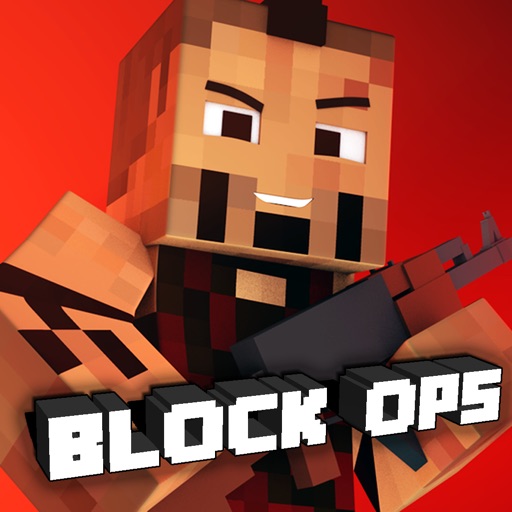 Block Ops Force 3D - Mini Mine Game Survival FPS Pixel Shooter Gun Skins Edition Icon