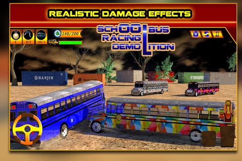 School Bus Racing: Demolition screenshot 3