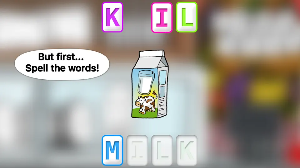 Captura de pantalla de Tozzle Words Lite - Toddler's First Words en iPhone 2