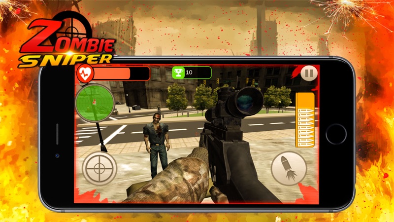 casa de la muerte zombie de francotirador screenshot 5