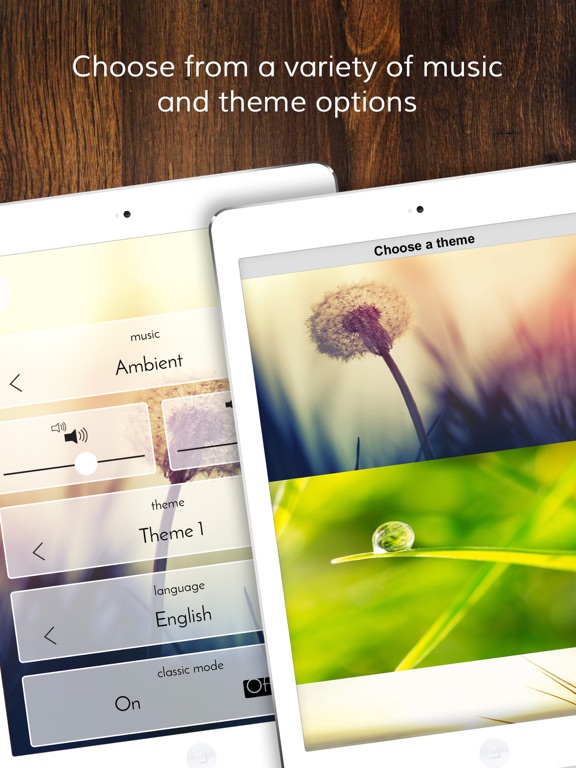 Relax Lite: Stress and Anxiety Relief iPad screenshot 4 - Health & Fitness app