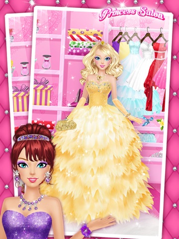 Скачать игру Princess Salon™ - Girls Makeup, Dressup and Makeover Games