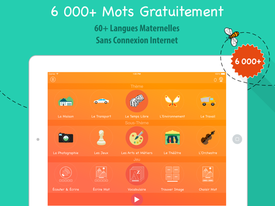 Screenshot #4 pour 6000 Mots - Apprendre le Français Gratuitement