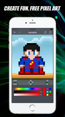 Game screenshot SpriteBrite - Create Fun, Free Pixel Art mod apk