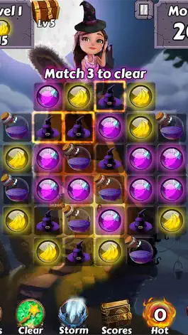 Game screenshot Bubble Girl Soda Witch - Pop the yummy gem candy and easy shooter puzzle mod apk