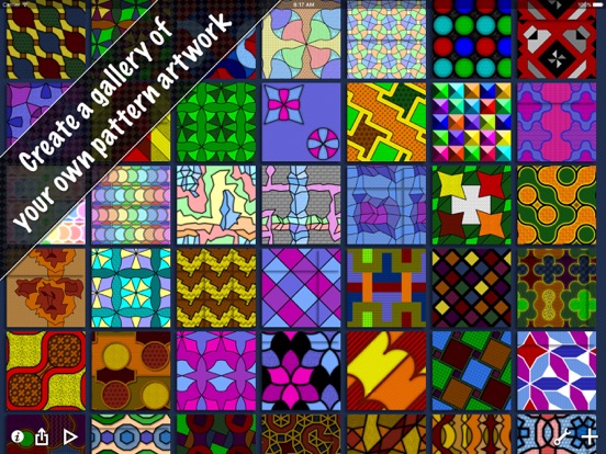 Screenshot #4 pour Pattern Artist Free - Easily Create Patterns, Wallpaper and Abstract Art