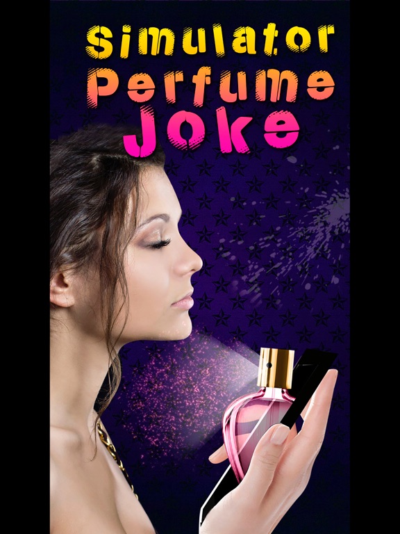 Simulator Perfume Joke iPad screenshot 1 - Entertainment app