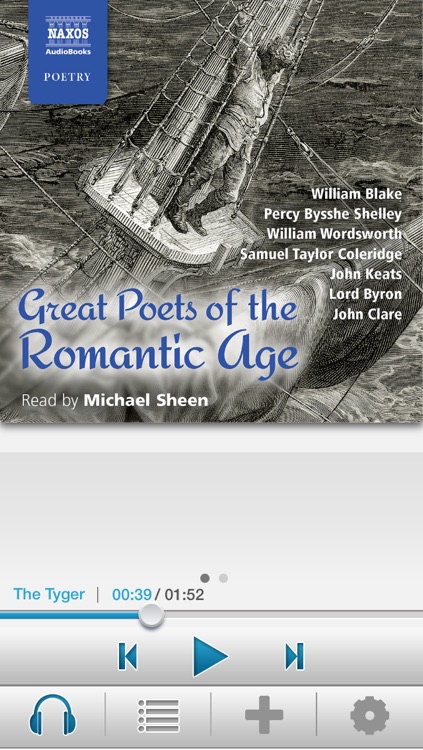 Great Poets of the Romantic Age: Audiobook App