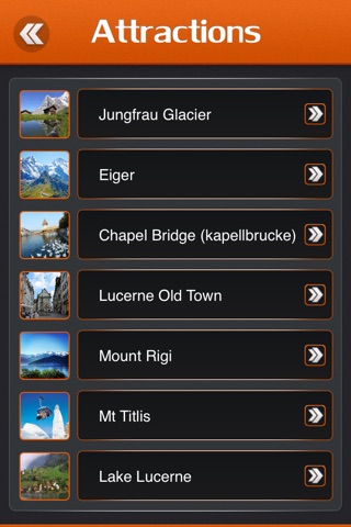 Lucerne Offline Travel Guide screenshot 3