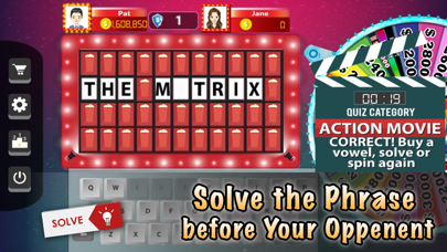 Screenshot #1 pour Amazing Wheel™ : Hollywood Quiz of Words and Phrases Fortune