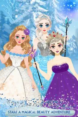 Game screenshot Ice Princess - Frosty Makeup and Dress Up Salon Girls Game hack