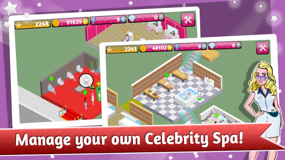 A-List Girl: Spa Beauty Salon 2 - 1.1.2 - (iOS)