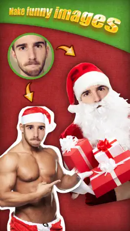 Game screenshot Christmas Face Photo Booth - Make your funny xmas pics with Santa Claus and Elf frames apk