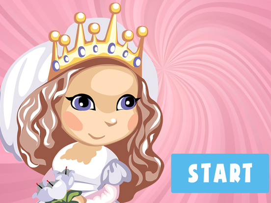 The Little Princess Coloring Pages For Girls iPad screenshot