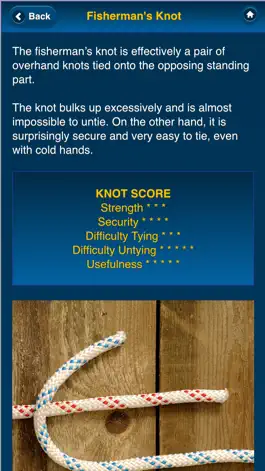 Game screenshot Knot Bible - the 50 best boating knots hack