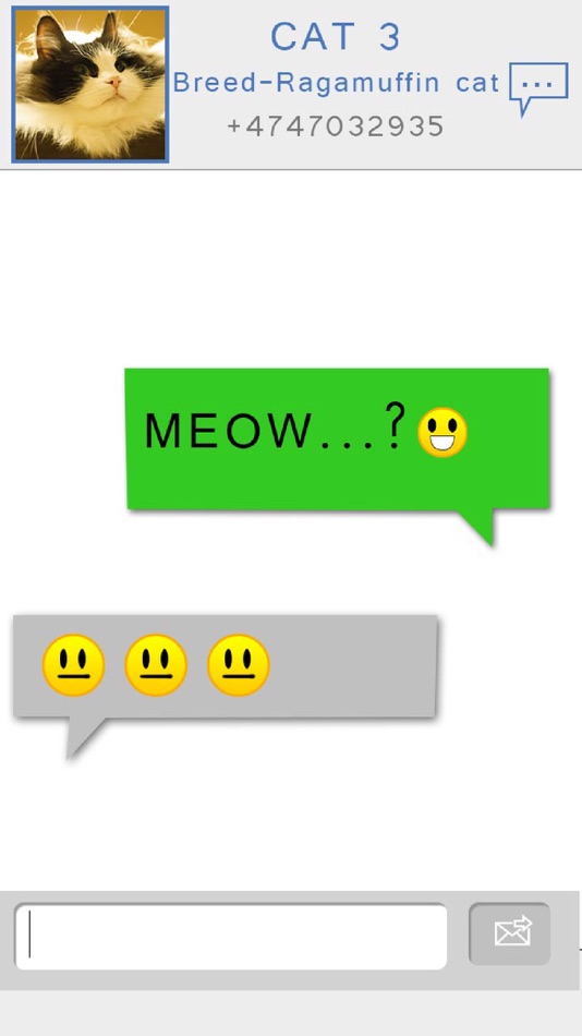 #3. Simulator Virtual Cat Joke (iOS) 由: Mariya Ivanova