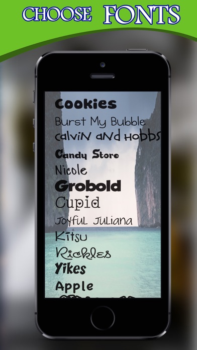 Screenshot #3 pour Text on Photo : Write Captions and Put Quotes on Pictures