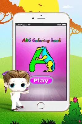 Game screenshot ABC Draw Pad : научиться живописи и рисования раскраски для детей можно напечатать свободных apk