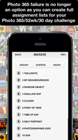 Learn Photo365 Photography Assignment Generator screenshot