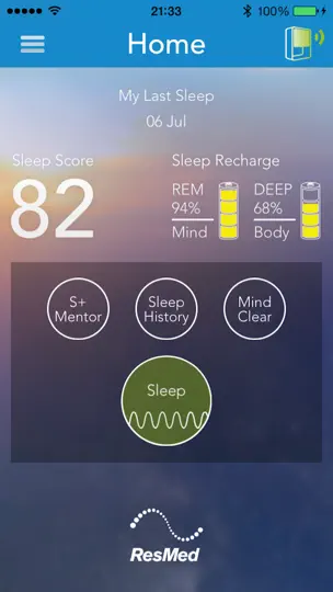 S+ By ResMed iPhone Screenshot 4