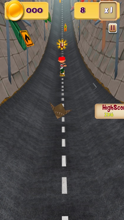 Skyline Scooter - New Hoverboard World Tour Extreme screenshot-4