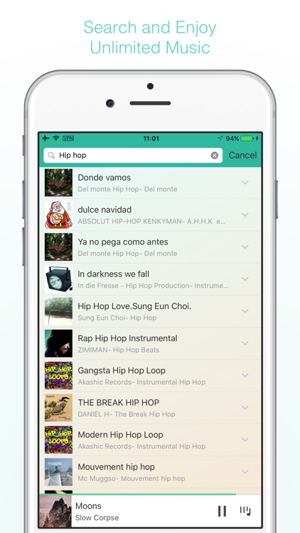 Free ZZ Music - Mp3 Music Player & Searching Manager & Playlist Manager