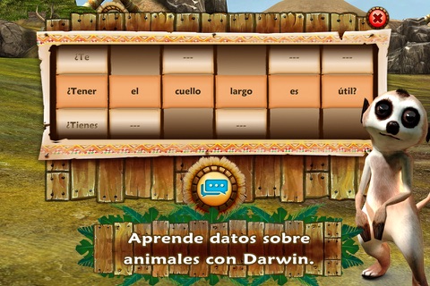 Safari Tales Español – aprende a leer a través del juego creativo screenshot 4