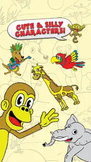 coloring animal zoo touch to color activity coloring book for kids and family preschool ultimate edition iphone screenshot 2