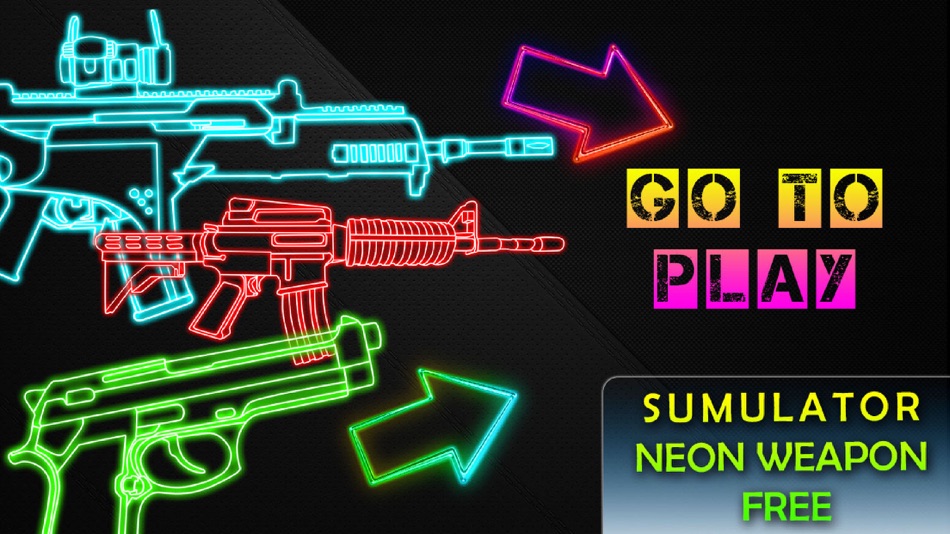 #3. Simulator Neon Weapon Free (iOS) 由: Stepan Ivanov