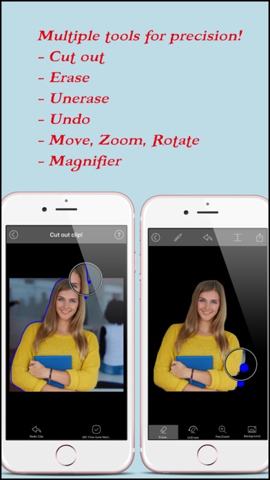 Screenshot #3 pour Superimpose - Photo Background Changer and Sticker Maker