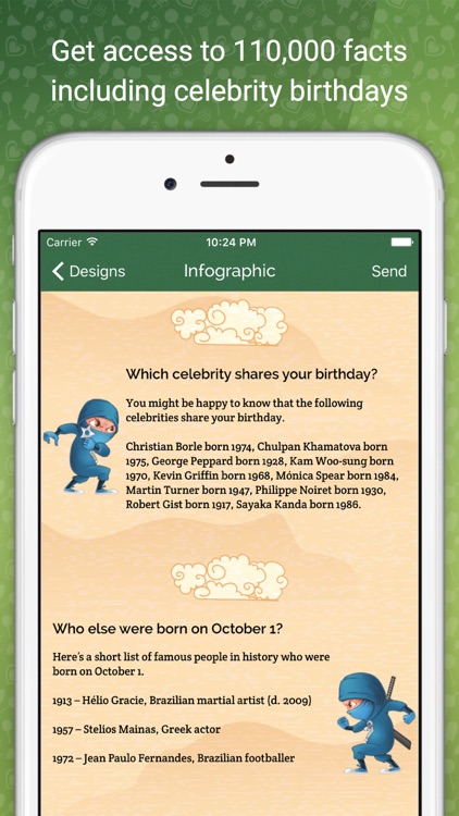 MyBirthday.Ninja - Send Happy Birthday Greeting Cards The Ninja Way