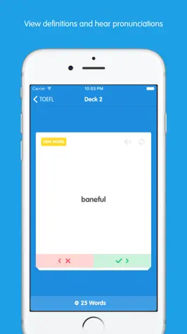 Game screenshot TOEFL Vocabulary Flashcards! apk