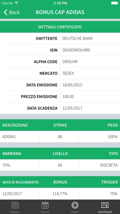 Certificates - Impara a investire i tuoi soldi screenshot-4