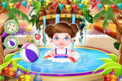Crazy Kids Pool Party Picnic for Girls game screenshot 4