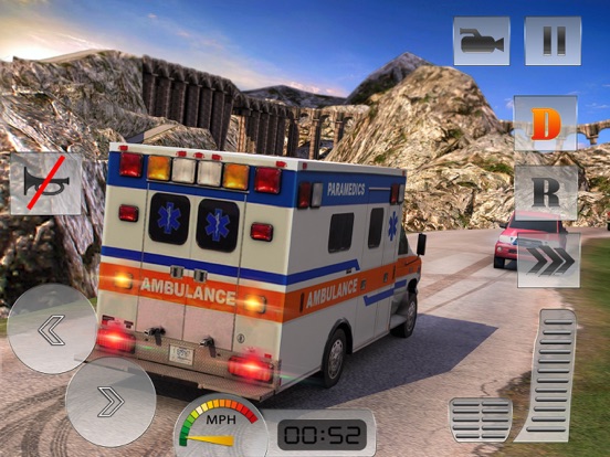 Ambulance Rescue Driving 2016 iPad screenshot 3 - Games app