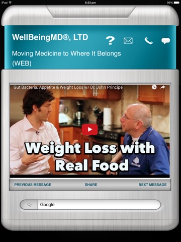 WellBeingMD HD screenshot 2