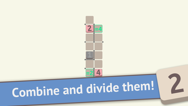 Screenshot #2 pour A Number's Life : a minimalistic yet complex puzzle game