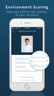 Screenshot 4 Instant ID Photo iphone