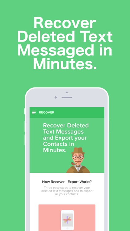 Text Recover - Contacts Export
