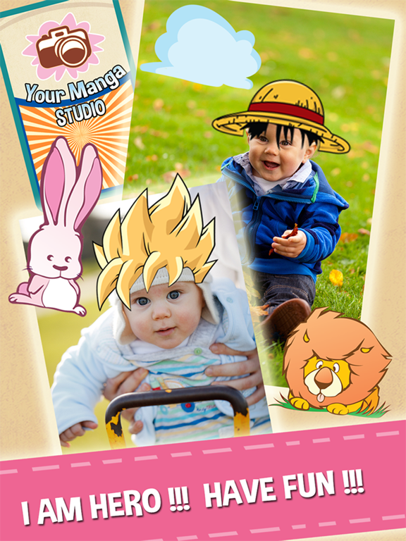Screenshot #4 pour Manga Camera HD - Cartoon Anime Sticker dragon ball Z Edition