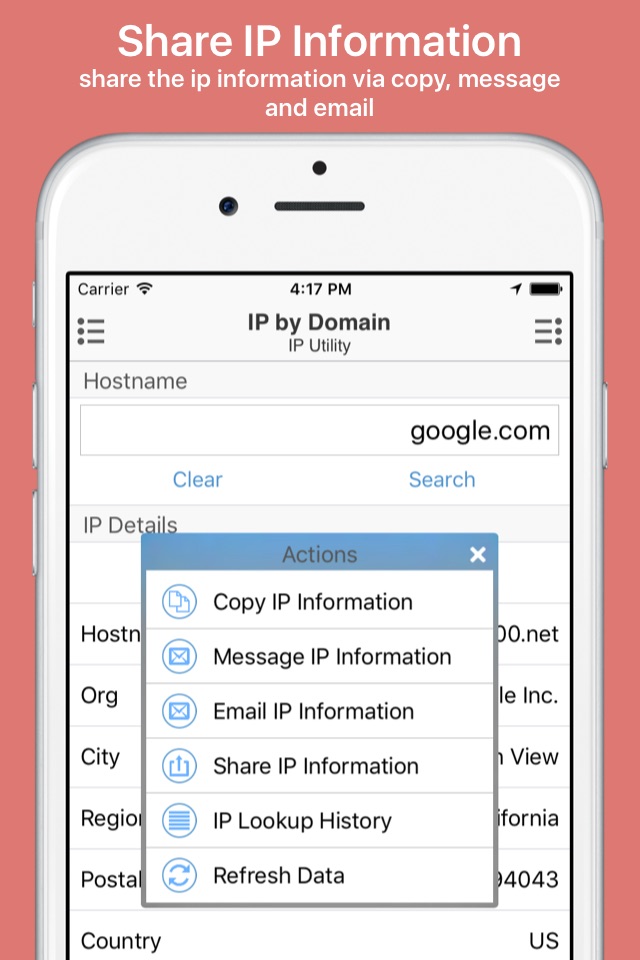 IP Utility: Track & Share IP Address screenshot 4