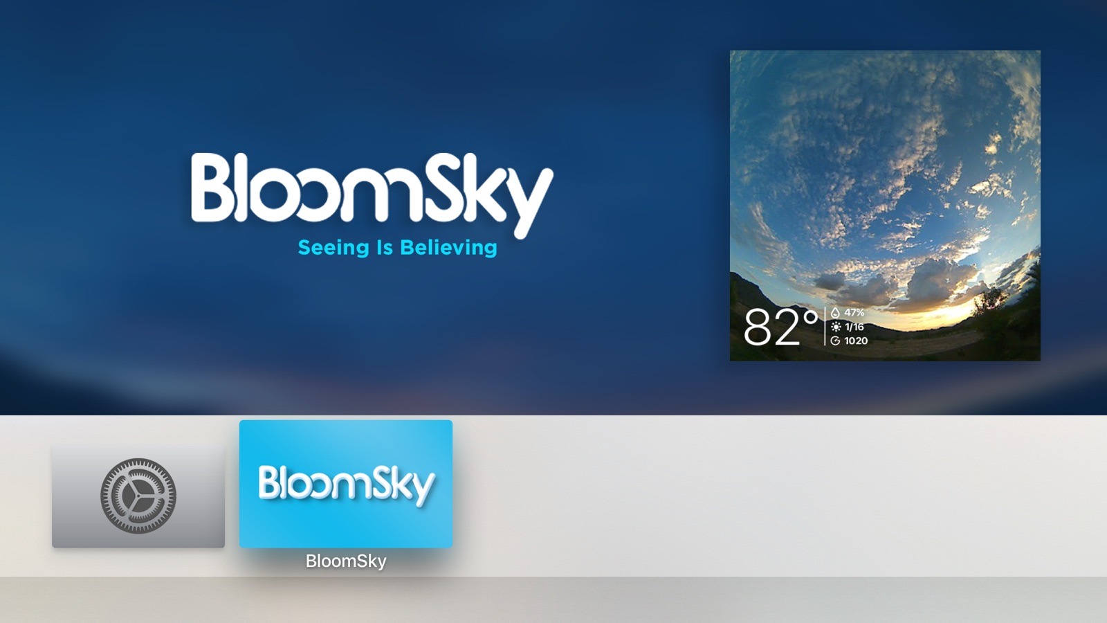 BloomSky Weather apple_tv screenshot 1