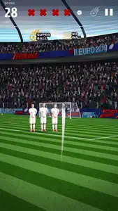 Free Kick - Euro 2016 Edition France screenshot #2 for iPhone