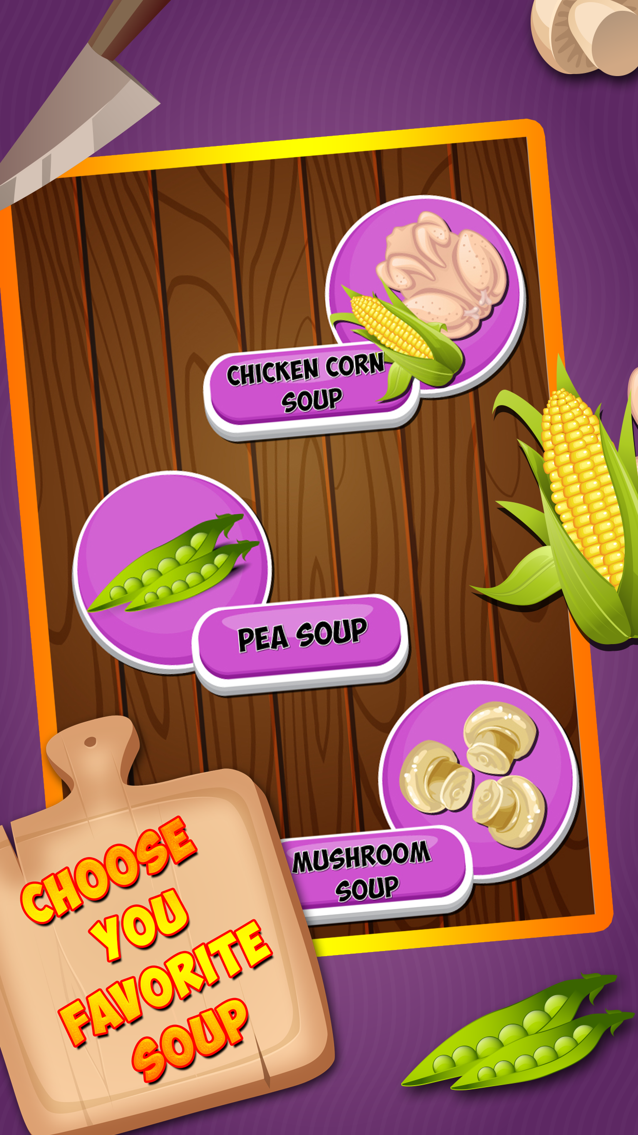 Soup Maker : free Girls Kids fun Cooking game for pizza,burger & sandwich lovers screenshot 4